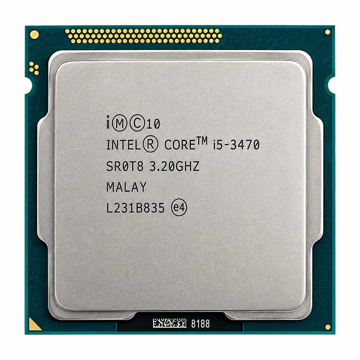 Intel Core i5-3470 Processor Close-Up پردازنده Intel Core i5-3470 - تصویر 1